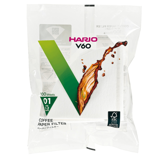 Hario V60 papir kaffefiltre