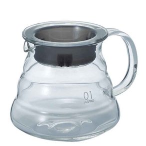 Hario V60 serveringskande i glas