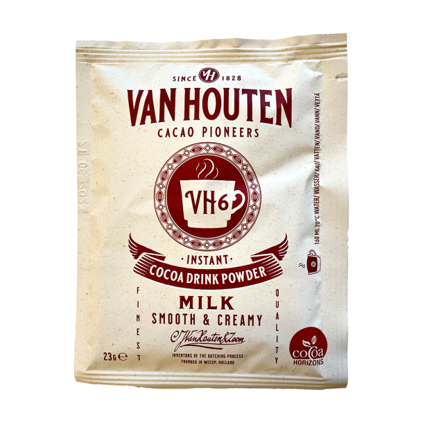 Van Houten VH6 kakao i brev (10 x 23 gram)