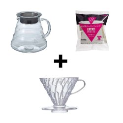Hario V60 Brygkit (2 kopper)